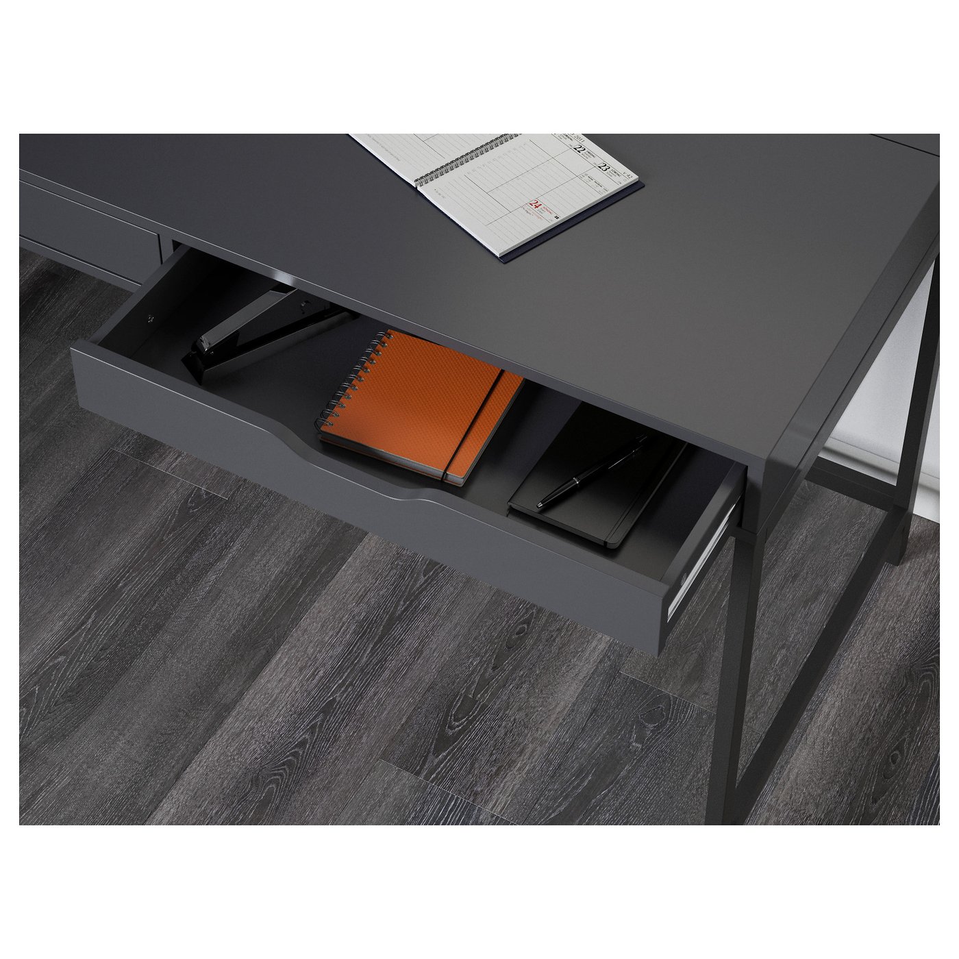 ALEX Desk Grey 131x60 cm IKEA