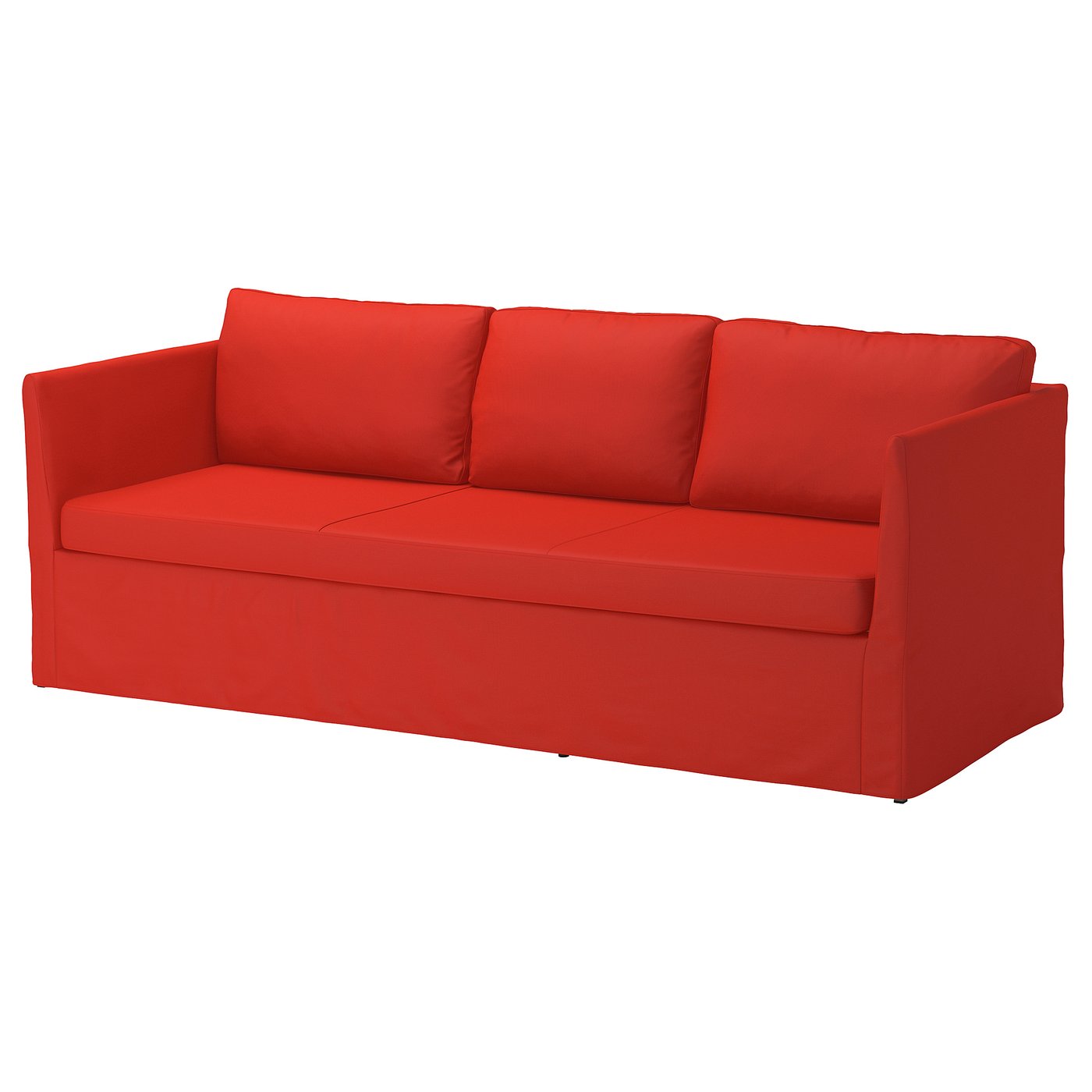 BRTHULT 3 Seat Sofa Vissle Red Orange IKEA BRTHULT 3 Seat Sofa Vissle Red Orange IKEA