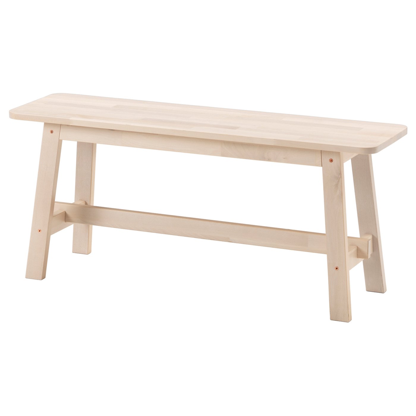 NORRKER Bench White Birch 103 Cm IKEA