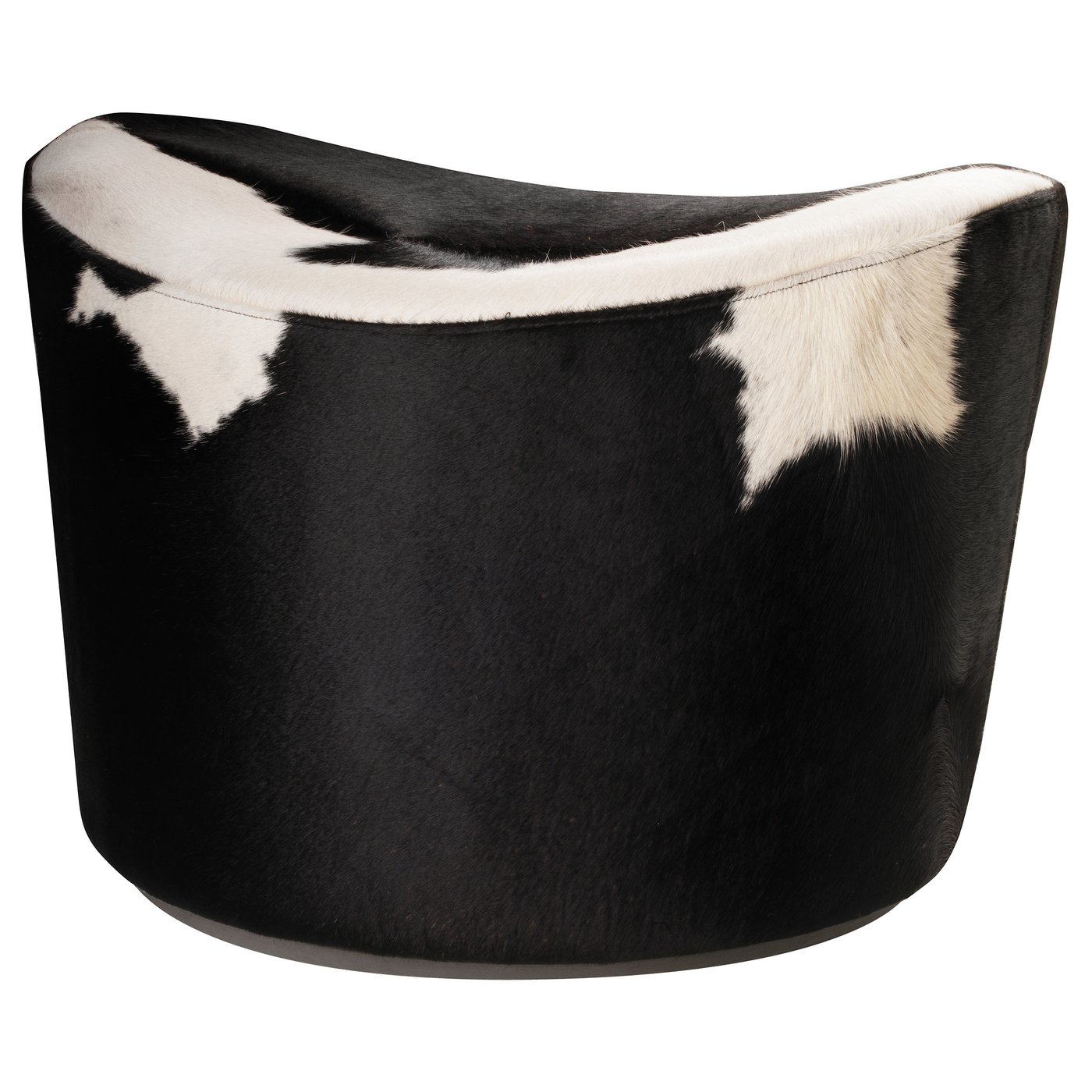 STOCKHOLM Pouffe Delikat White Black IKEA