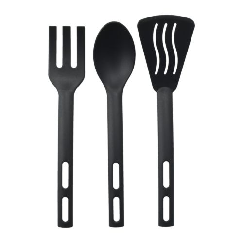 AKUT Utensili da cucina, 3 pezzi IKEA Non danneggia le pentole con rivestimento interno antiaderente. 