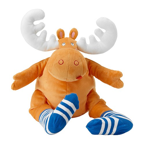 BARNSLIG ÄLG Giocattolo morbido IKEA I peluche sanno ascoltare, coccolare e consolare; inoltre hanno superato accurati test di sicurezza. 