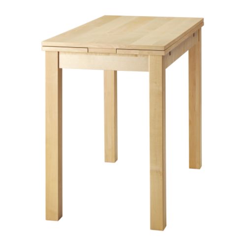 BJURSTA Tavolo IKEA Tavolo con 2 prolunghe: fa spazio a 1-2 persone e permette di adattare la misura del piano alle tue esigenze. 
