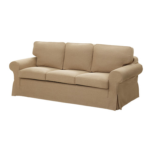 EKTORP HÅVET Divano letto a 3 posti IKEA Facile da pulire: rivestimento asportabile e lavabile in lavatrice. 