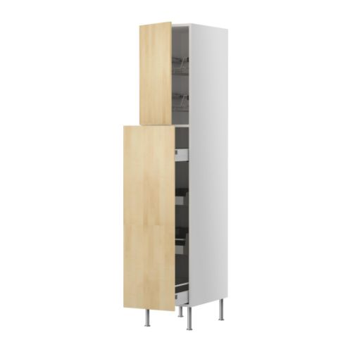FAKTUM Mobile alto, accessori/2 cestelli IKEA Cassetti a estrazione totale: facilitano l'accesso al contenuto. 