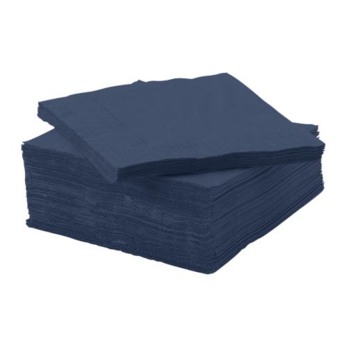 FANTASTISK Tovagliolo di carta IKEA Tre strati: buona capacità d'assorbimento. 