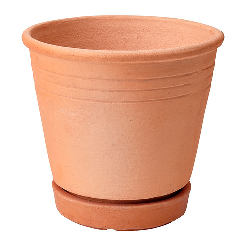 FOTBLAD Vaso con sottovaso IKEA