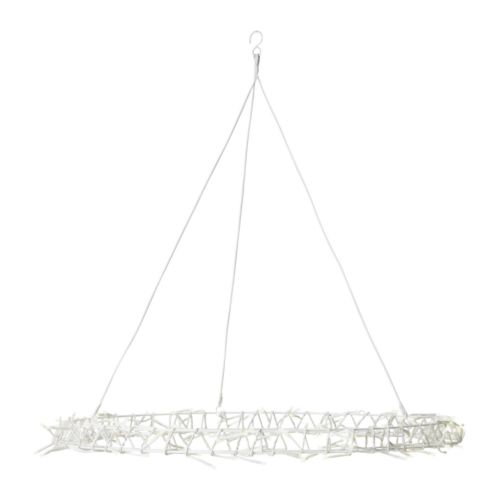 GLÄNSA Lampada a sospensione IKEA Si può appendere orizzontalmente o verticalmente. 