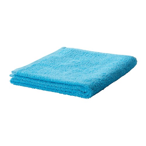 HÄREN Telo bagno IKEA Un asciugamano di spugna di medio spessore, con grande capacità di assorbimento (peso g 400/m²). 