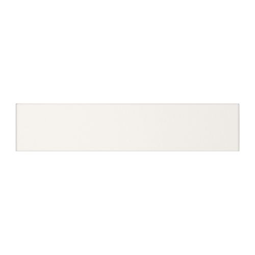 HÄRLIG Lista di finitura frontale IKEA Rivestito di melammina: superficie resistente ai graffi e facile da pulire. 