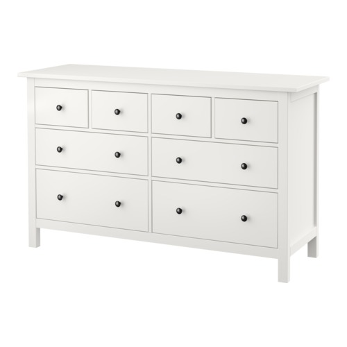 HEMNES Cassettiera con 8 cassetti IKEA Adatto al set di 7 scatole GARNITYR: tiene in ordine mobili e cassetti. 