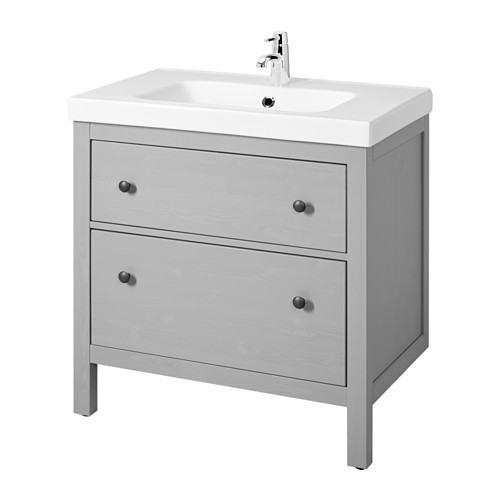 HEMNES / ODENSVIK Mobile per lavabo con 2 cassetti ...