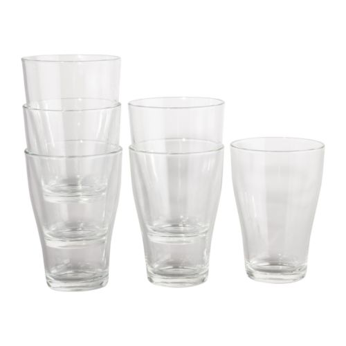 IKEA 365+ Bicchiere IKEA Impilabile: si può riporre in poco spazio. 