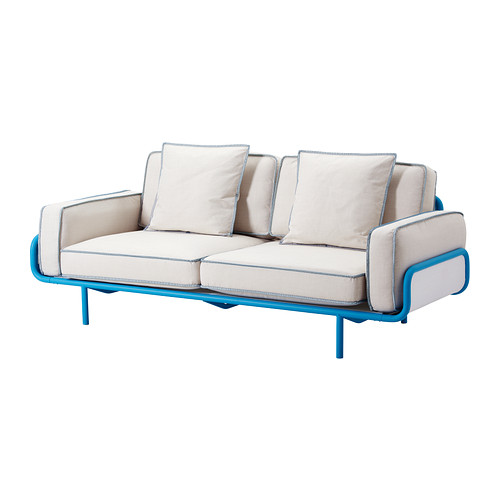 IKEA PS 2012 Divano a 3 posti IKEA La profondità del sedile e i morbidi cuscini extra ti offrono tanto spazio per sederti comodamente e rilassarti. 