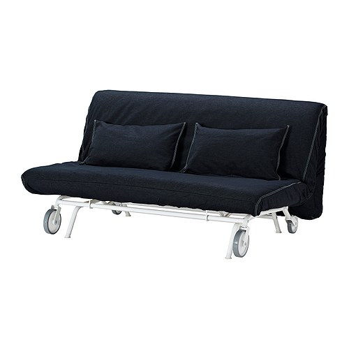 IKEA PS MURBO Divano letto a 2 posti IKEA Grazie alle rotelle, il divano è facile da spostare quando fai le pulizie o rinnovi la tua stanza. 