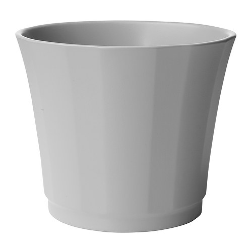 JÄTTEFIN Portavasi IKEA L'interno è verniciato, per rendere impermeabile il portavasi. 