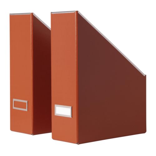 KASSETT Portariviste IKEA Portaetichette e fogli inclusi: indica il contenuto per trovare facilmente quello che cerchi. 