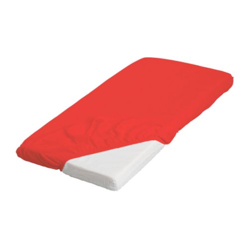 LEN Lenzuolo con angoli IKEA L'elastico fa sì che il lenzuolo sia sempre a posto. 