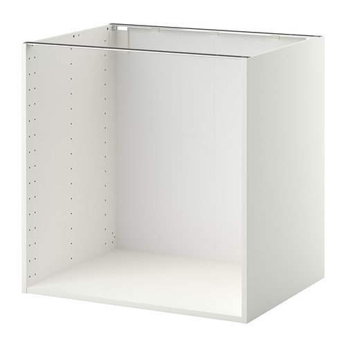 METOD Struttura per mobile base - bianco, 80x60x80 cm - IKEA