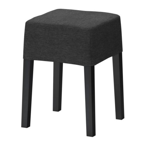NILS Sgabello IKEA Il sedile imbottito ti offre un comfort ottimale.  Fodera asportabile e lavabile in lavatrice: facile da tenere pulita. 
