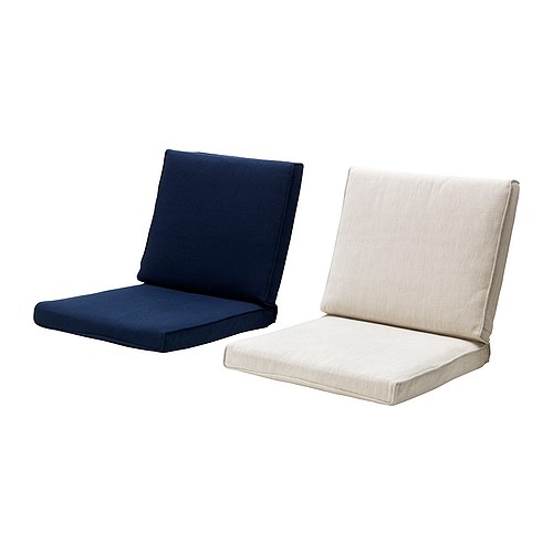 NORDANÖ Cuscino sedile/schienale IKEA Facile da pulire: fodera asportabile e lavabile. 