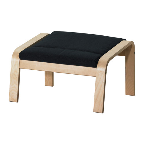 POÄNG Cuscino per poggiapiedi IKEA Facile da pulire: rivestimento asportabile e lavabile in lavatrice. 