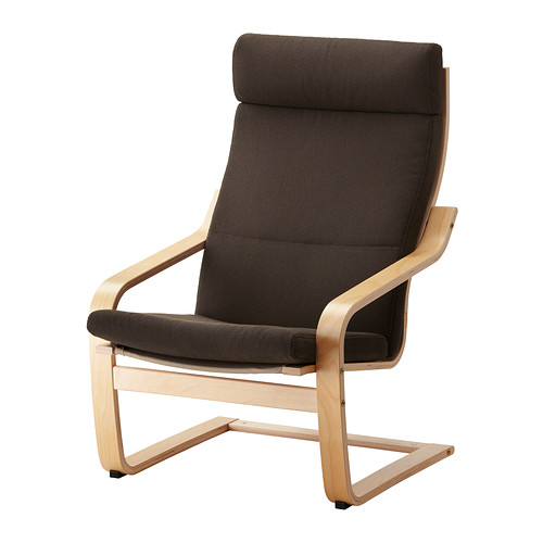 POÄNG Cuscino per poltrona IKEA Facile da pulire: rivestimento asportabile e lavabile a secco. 