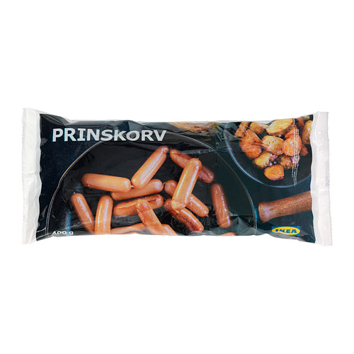 PRINSKORV Salsiccia piccola, surgelata IKEA