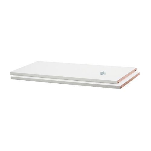 RATIONELL Ripiano IKEA Ripiano rivestito di melammina, un materiale resistente ai graffi e facile da pulire.  Ripiano resistente: mm 18 di spessore. 