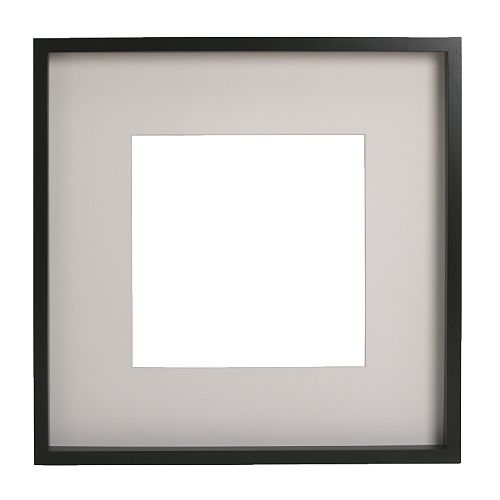 RIBBA Cornice IKEA Cornice molto profonda: il soggetto si può posizionare nella parte anteriore o in quella posteriore. 