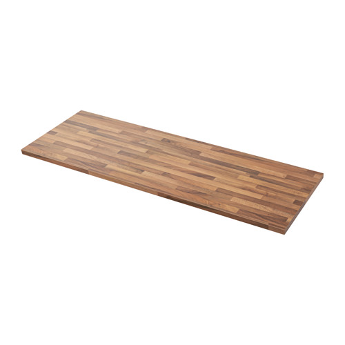 SÄLJAN Piano di lavoro su misura - 63.6-125x3.8 cm - IKEA