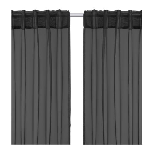 SARITA Tenda sottile, 2 teli IKEA Le tende sottili lasciano filtrare la luce e salvaguardano la tua privacy: sono ideali in soluzioni a più strati.   . 