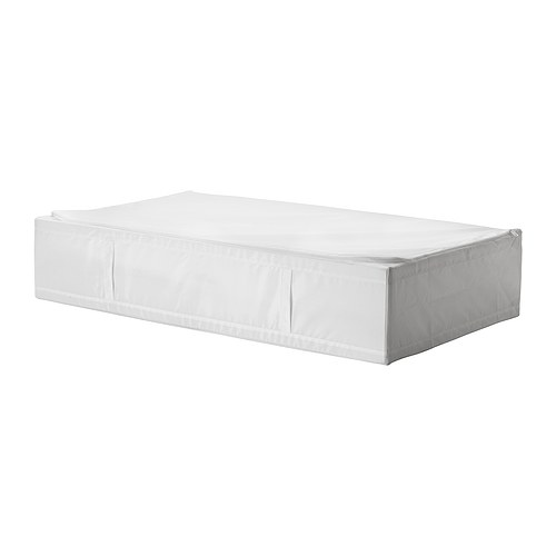 SKUBB Custodia IKEA Questo portatutto si può collocare sotto il letto ed è perfetto per lenzuola e coperte.  Protegge i tuoi vestiti dalla polvere. 