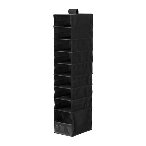 SKUBB Portatutto a 9 scomparti IKEA Grazie al nastro a strappo, si fissa in modo semplice e flessibile. 