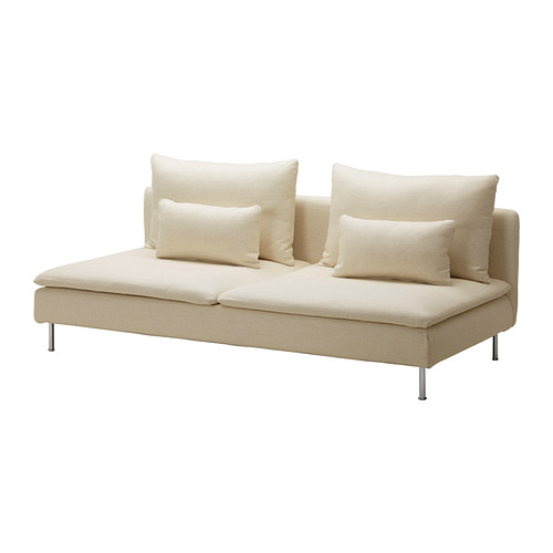 SÖDERHAMN Elemento trasformabile in letto IKEA Si trasforma facilmente in un letto confortevole: basta girare i cuscini del sedile. 