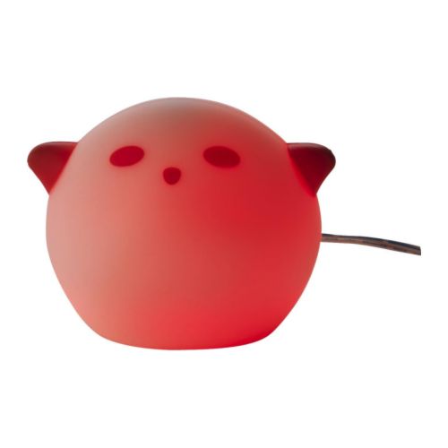 SPÖKA Lucciola IKEA Si accende e si spegne premendo la testa del fantasma.  Ideale per esorcizzare la paura del buio. 