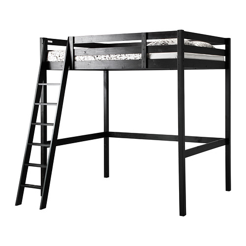 STORÅ Struttura per letto a soppalco IKEA Sotto il letto puoi collocare una scrivania, degli elementi contenitori o dei posti a sedere. 