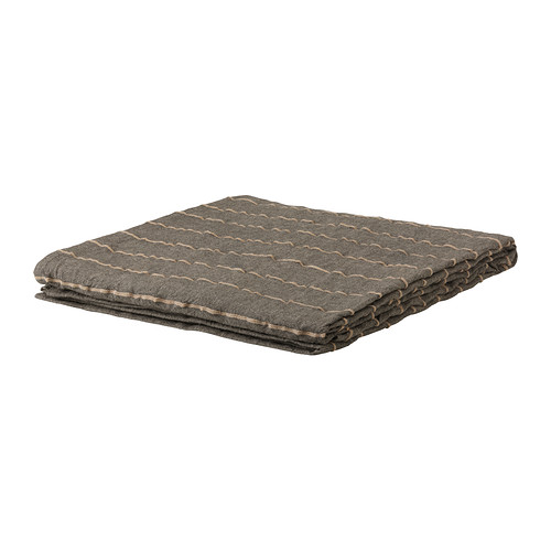TALLÖRT Copriletto IKEA Gli spessi fili di iuta tessuti nel cotone donano al copriletto una texture decorativa. 