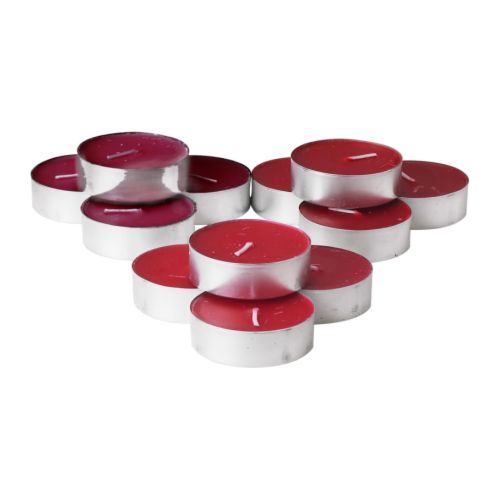 TINDRA Candela profumata/base di metallo IKEA
