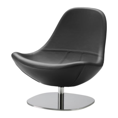 TIRUP Poltrona girevole IKEA Una pelle morbida, resistente e di facile manutenzione, pratica per le famiglie con bambini. 