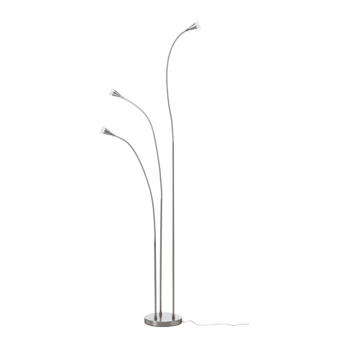 TIVED Lampada da terra a LED IKEA Braccio flessibile: ti permette di orientare la luce in base alle tue esigenze. 