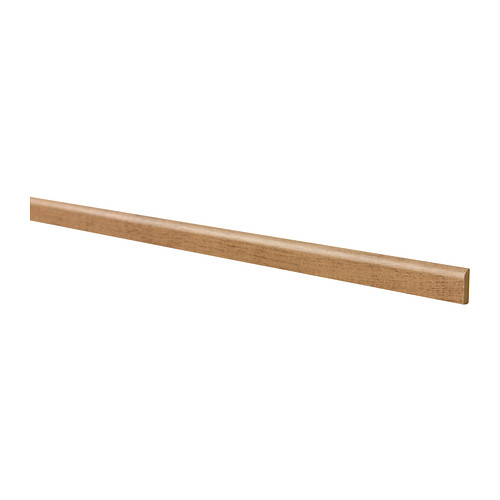 TUNDRA Lista di finitura IKEA Si fissa al pavimento con il nastro adesivo sul dorso: non servono viti né colla. 
