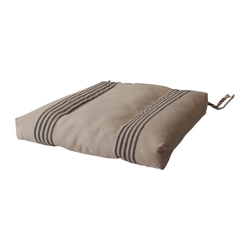 ULLAMAJ Cuscino per sedia IKEA Fodera in ramiè: un materiale naturale resistente, con una trama leggermente irregolare. 