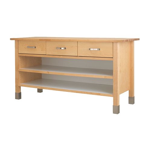VÄRDE Mobile base IKEA Indipendente: facile da spostare.  Gambe regolabili: stabili anche sui pavimenti irregolari. 
