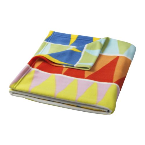 VITAMINER VIMPEL Coperta IKEA Un tessuto morbido, facile da tenere pulito e indeformabile.  Utilizzabile sia come copriletto che come coperta. 