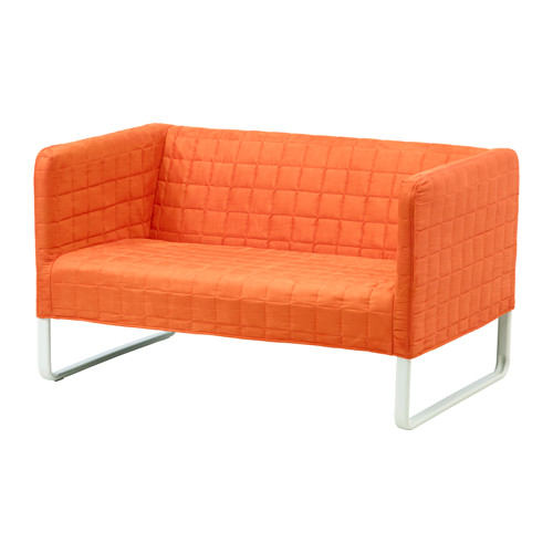 KNOPPARP 2seat sofa orange IKEA