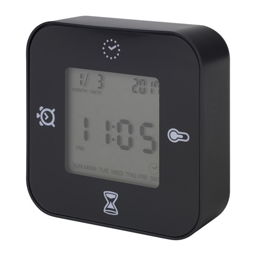 KLOCKIS Clock/thermometer/alarm/timer IKEA