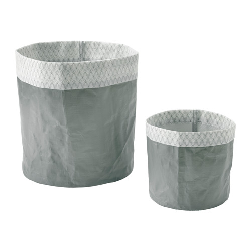 KOLOKVINT 鉢カバー2個セット IKEA