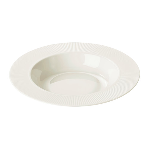 OFANTLIGT 深皿 IKEA 耐久性と耐衝撃性に優れた長石磁器製