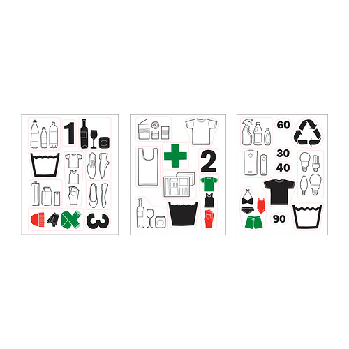 DALLIDEN Decoration stickers IKEA